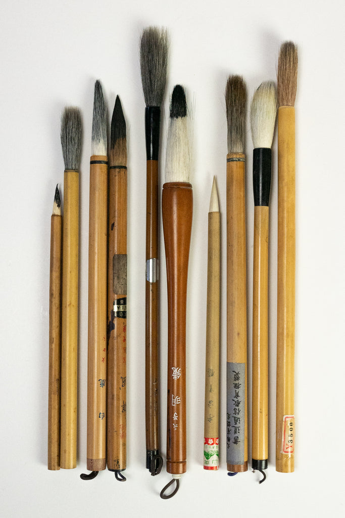 Calligraphy brushes