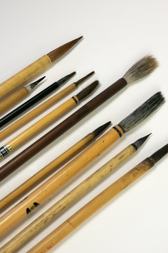 Calligraphy brushes