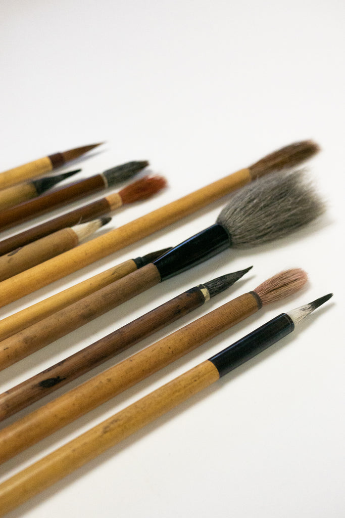 Calligraphy brushes