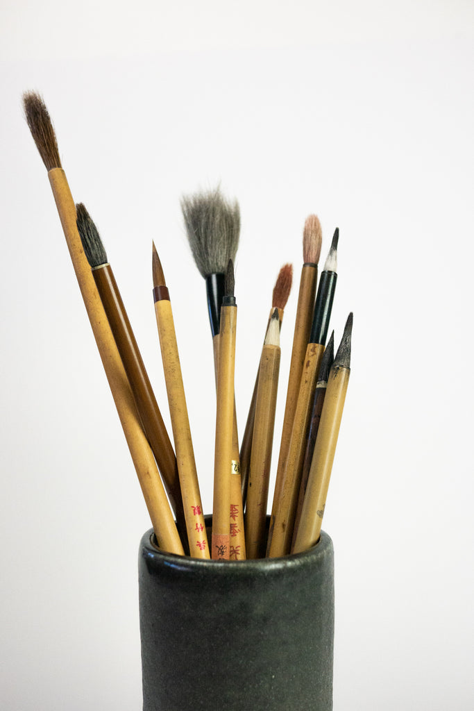 Calligraphy brushes